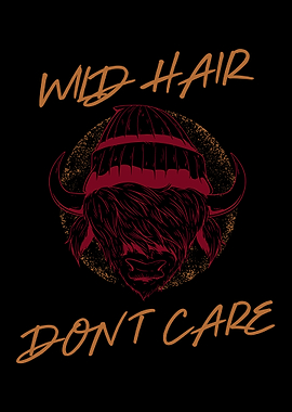 Wild Hair Dont Care Cow