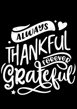 Always thankful