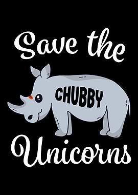 Cute Save the Rhinos Gift