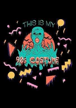 90s Halloween Retro gift