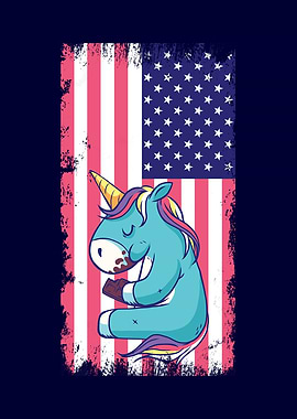 Vintage Rhino Unicorn Gift