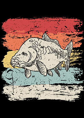 Carp Fish Fisherman Gift