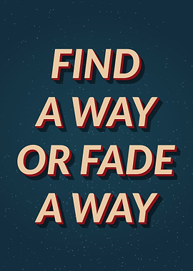 Vintage Motivation Quote