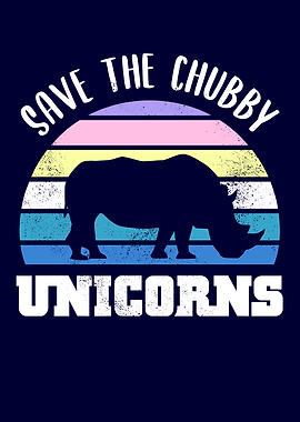Save Rhino Chubby Unicorns
