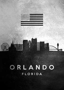 Orlando Florida Skyline