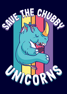 Cute Rhino Gift Save the