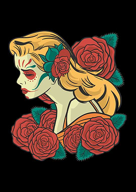 Rose Catrina day of the
