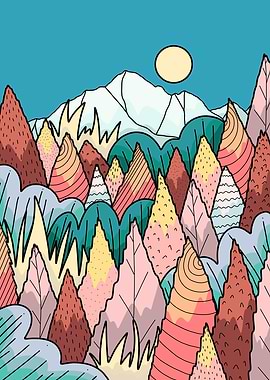 A new autumn landscape