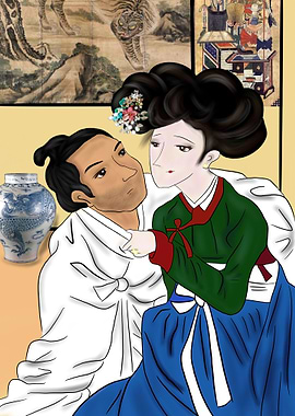 The man and his mistress