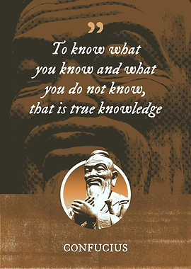 To know what you know and