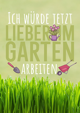 Garten Gartenarbeit