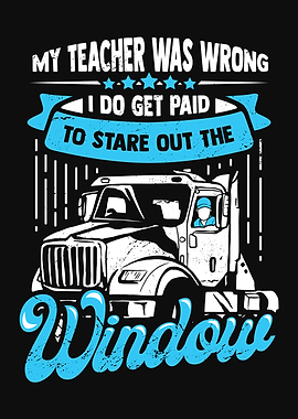 Funny Truck Driver Design