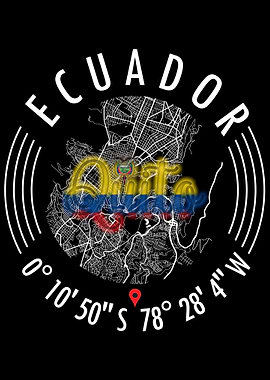 Quito Ecuador Map