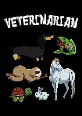 Veterinarian Vet Cute Dog