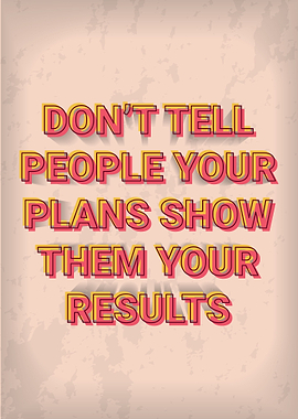 Vintage Motivation Quote