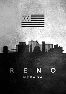 Reno Nevada Skyline