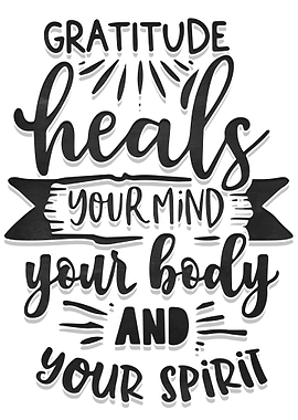 Gratitude heals