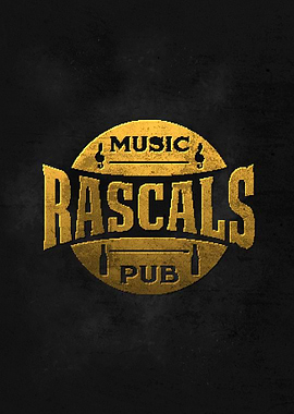 music rascal pub rock logo