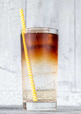 Glass of Dark n Stormy