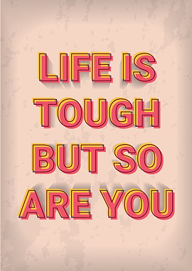 Vintage Motivation Quote