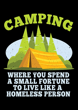 Camp Camping Camper Campfi