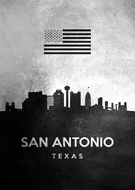 San Antonio Texas Skyline