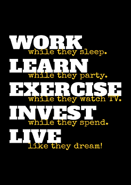 Work While They Sleep