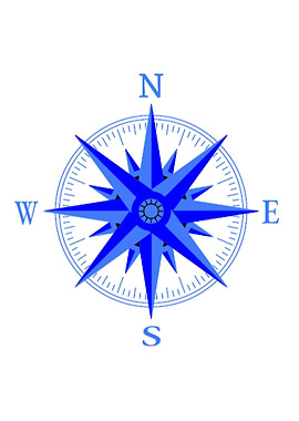 Sailing Wind Rose Compass