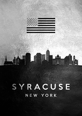 Syracuse New York Skyline
