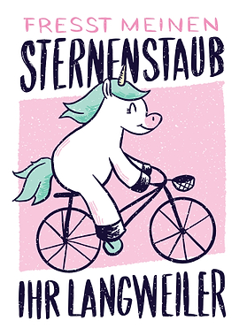 Eat my stardust unicorn