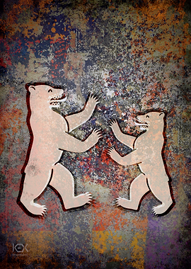 Berlin Bear Heraldic 2of3