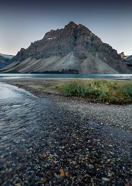 Bow Lake Sunset