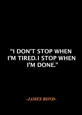 James Bond Qoute