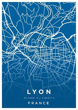 Lyon Map