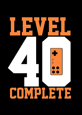 40th Birthday Gamer
