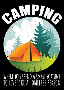Camp Camping Camper Campfi