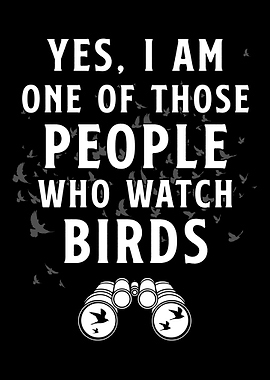 People Watch Birds