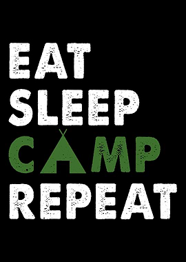 Camp Camping Camper Campfi