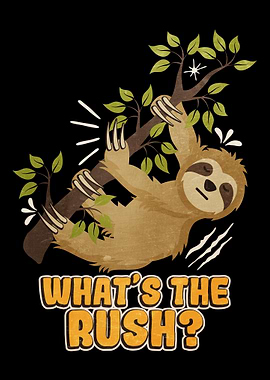 Funny Sloth Gift For Lazy