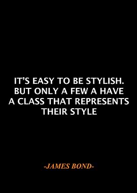 James Bond Qoute