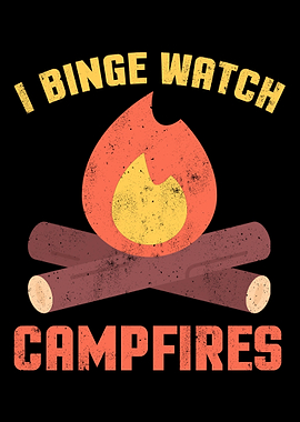 Camp Camping Camper Campfi