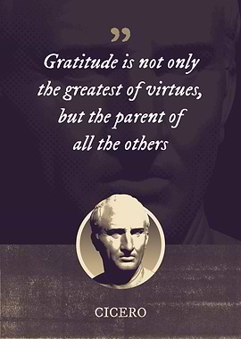 Gratitude is not only the