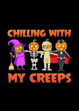 Halloween Creeps Pumpkin