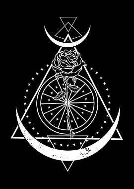 Vintage Moon Rose for