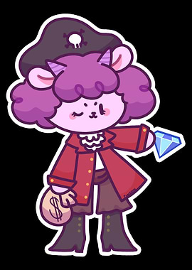 Pirate goat treasure hunt