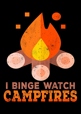 Camp Camping Camper Campfi