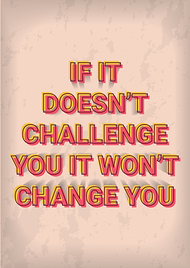 Vintage Motivation Quote