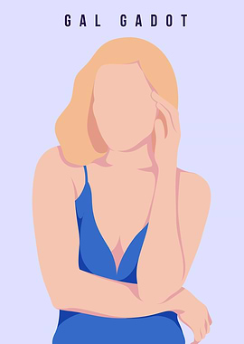 Minimalist Gal Gadot