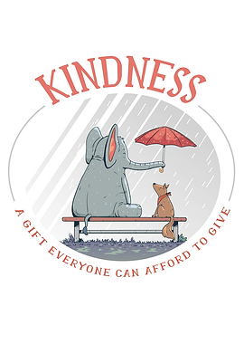 Cute Kindness Elephant Dog
