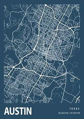 Blueprint map Austin